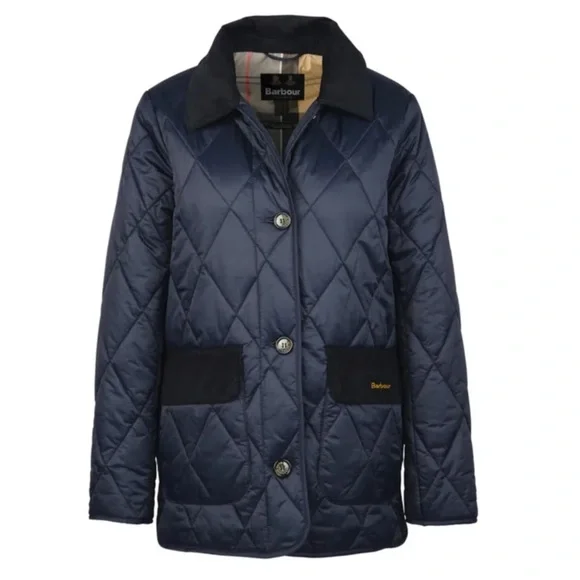 Barbour Bragar Quilted Buttoned Women’s Jacket